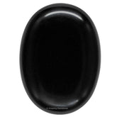 Amazing Gemstone pierre palma noire agate, prise en main pour équilibre et centrage lors de la méditation.