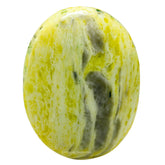 Amazing Gemstone serpentine-pierre de paume, parfaite pour la méditation et le centrage.