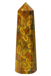 Amazing Gemstone tour cristal jaspe fruit – pointe nette pour concentrer l'énergie.
