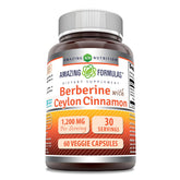 Amazing Nutrition Berberine Cannelle bouteille, pratique pour votre routine quotidienne.