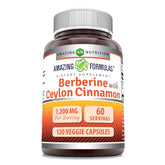Amazing Nutrition Berberine Cannelle de Ceylan bouteille: complément pratique et naturel.
