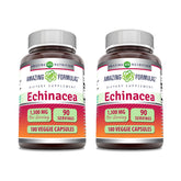 Amazing Nutrition Echinacea 1300 mg – bouteille claire pour une routine quotidienne pratique.