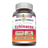 Amazing Nutrition Échinacée – bouteille de 360 capsules végétales, pureté garantie.
