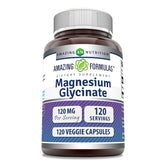 Amazing Nutrition Magnésium Glycinate bouteille versement pour usage quotidien
