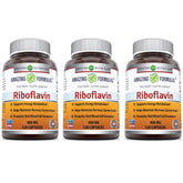 Amazing Nutrition riboflavine 400 mg capsules: faciles à avaler pour soutenir l'énergie quotidienne.