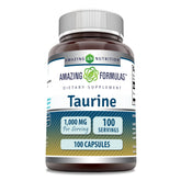 Amazing Nutrition Taurine capsules 1000 mg — dosage pratique pour le quotidien