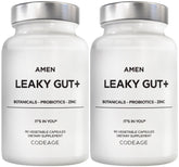 Amen Leaky Gut+ : bouteille de compléments pour le confort digestif potentiel