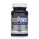 American BioSciences ImmPower – bouteille de capsules pour soutien immunitaire potentiel.
