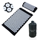 American West Beauty: ensemble tapis acupression et coussin pour détente du dos et nuque.