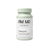 Histazyme Amy Myers MD − bouteille en gros plan, soutien digestif potentiel.