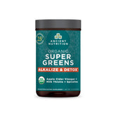 Ancient Nutrition Supergreens Detox & Alkalize en pot**, soutien potentiel à la digestion