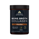 Ancient Nutrition Bouillon Os Collagene Chocolat, boisson peau et ongles en douceur.