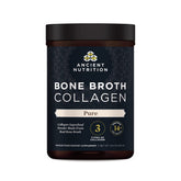 Ancient Nutrition Collagen Poudre Bouillon Visuel — texture riche pour préparations maison.