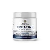 Ancient Nutrition Créatine + Collagène – Bouteille visible pour soutenir la masse maigre et la récupération.