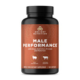 Ancient Nutrition organes pour homme – bouteille montrée, soutien potentiel à la vitalité masculine.