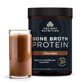 Ancient Nutrition Poudre Bouillon Os Chocolat – texture riche et mélange protéiné