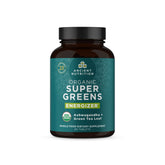Ancient Nutrition Supergreens, bouteille fermée, énergie naturelle prête à démarrer