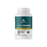 Ancient Nutrition SuperVeggies Capsules dans la boîte, soutien potentiel à une alimentation équilibrée.