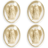 AngelStar pierre d'apaisement Angelight tenue dans les mains pour calmer l'esprit.