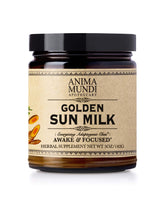Anima Mundi Golden Sun Milk — poudre: boisson chaude réconfortante et épicée.