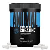 Animal créatine micronisée en capsules – emballage pratique pour une utilisation quotidienne.