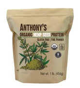 Anthony's poudre proteine hemp texture fine, ideale pour smoothies proteines