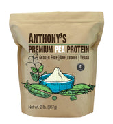 Anthony's protéine pois en bouteille: source pratique pour shakes protéinés quotidiens.