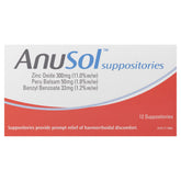 Anusol Suppositoires emballage clair facilitant l'administration.