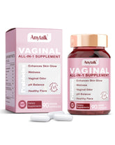 ANYTALK Vaginal Probiotics - bouteille: équilibre intime et fraîcheur durable.