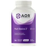 AOR Multi Basics 3 – bouteille: complément équilibré pour le quotidien, vitamines et minéraux.