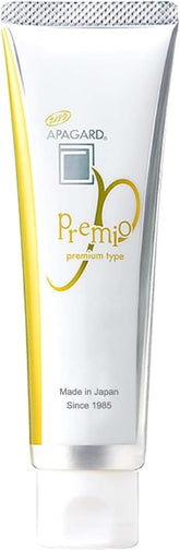 Tube APAGARD Premio 105 g prêt au brossage quotidien.
