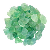 Apengshi fluorite verte brute, pierre naturelle adaptée à la méditation et au chakra.