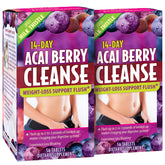 Applied Nutrition Acai Cleanse bouteille ouverte avec des comprimés faciles à prendre