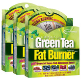 Applied Nutrition Green Tea Fat Burner pack 3 boîtes, format pratique pour une utilisation discrète.