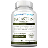 Approved Science Parastrin : bouteille de capsules prête à l’emploi, idéale au quotidien.