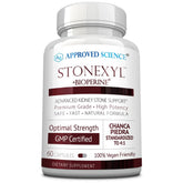 Approved Science Stonexyl, flacon Chanca Piedra 450 mg pour usage quotidien.