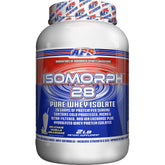 IsoMorph28 bouteille APS Nutrition, protéine vanille pour récupération rapide.