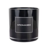 Aroma360 Black Velvet: gros plan sur la cire luxueuse pour une ambiance raffinée.