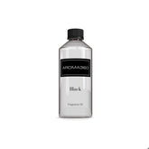Aroma360 diffuseur noir — bouteille d’huile pour une ambiance durable et raffinée.