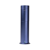 Diffuseur Aroma360 Mini Pro bleu en profil, diffusion sans eau pour une ambiance agréable durable.