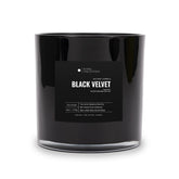 Aroma360 Noir Velours bougie 55oz: flamme chaude pour une ambiance élégante.