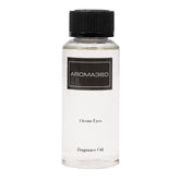 Aroma360 Ocean Eyes : bouteille versement, ambiance olfactive douce.