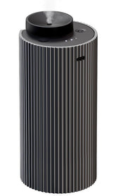 Aromadd diffuseur intelligent, corps aluminium gris, diffusion élégante dans un intérieur moderne.
