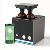 Aromadd diffuseur sans eau à double buse pour alterner rapidement les arômes.