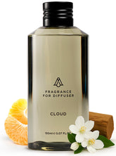 AROMAPLAN Cloud bouteille 150 ml, diffusion longue durée pour une ambiance luxueuse
