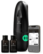 AROMAPLAN diffuseur noir, plug-in élégant, diffusion silencieuse jusqu'à 93 m².