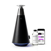 AROMASOUL diffuseur sans eau montrant l’atomisation en alliage pour une fragrance durable.