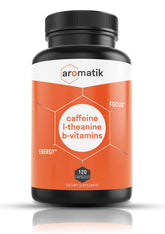Aromatik Caféine L-Theanine dans la bouteille prête à soutenir la concentration.