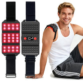 Arsoma, ceinture-lumière rouge-portable pour récupération musculaire à domicile.