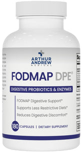 Arthur Andrew Medical FODMAP DPE bouteille, soutien digestif après repas riches en FODMAP